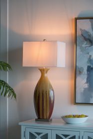 16x10.5x36" Ceramic Table Lamp