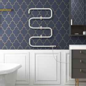 100W Electric Towel Warmer Drying Rack